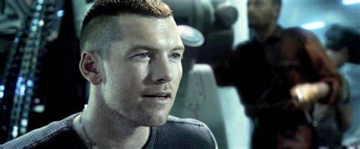 Sam Worthington as Jake Sully in his Na'vi body in Avatar.