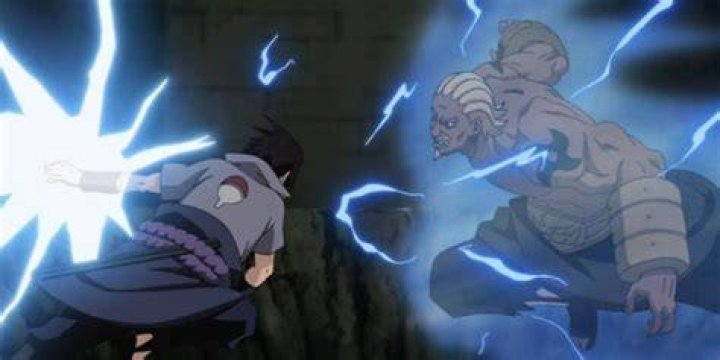 Sasuke Fights The Raikage