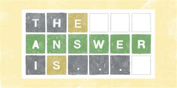 September 28th Wordle answer with an Azure color ocean in the background