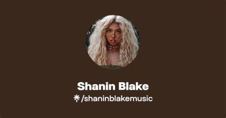 Shanin Blake on Spotify