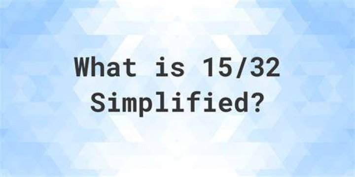 Simplify 32/52 and 3/8