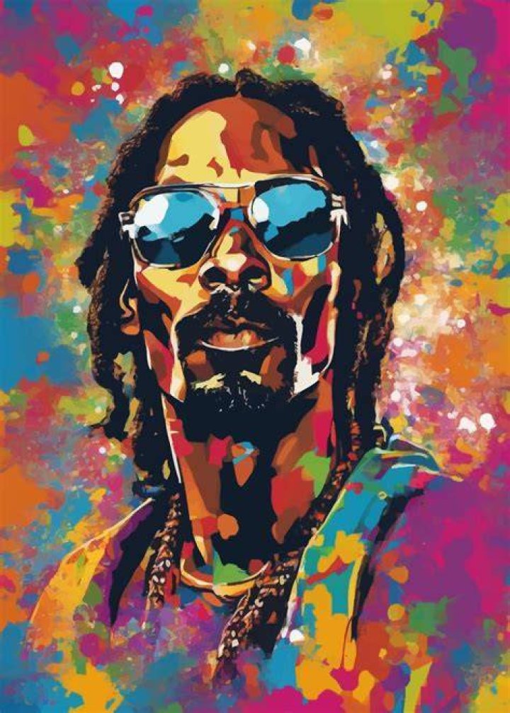 Snoop Dog Abstract Art. High Quality. OpenArt