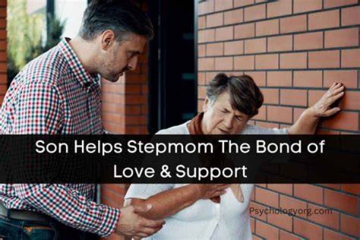 Son helps mom with wig cap stuck on head