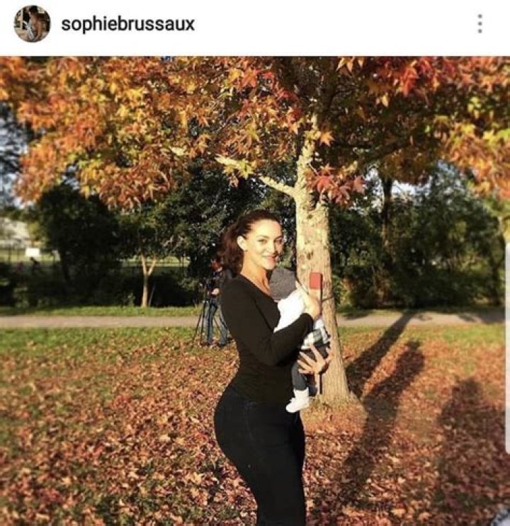 Sophie Brussaux baby Sophie Brussaux baby