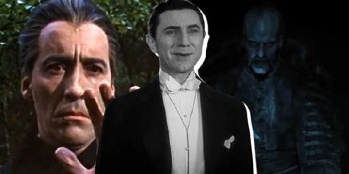 Split image showing Dracula and Johnny in Hotel Transylvania