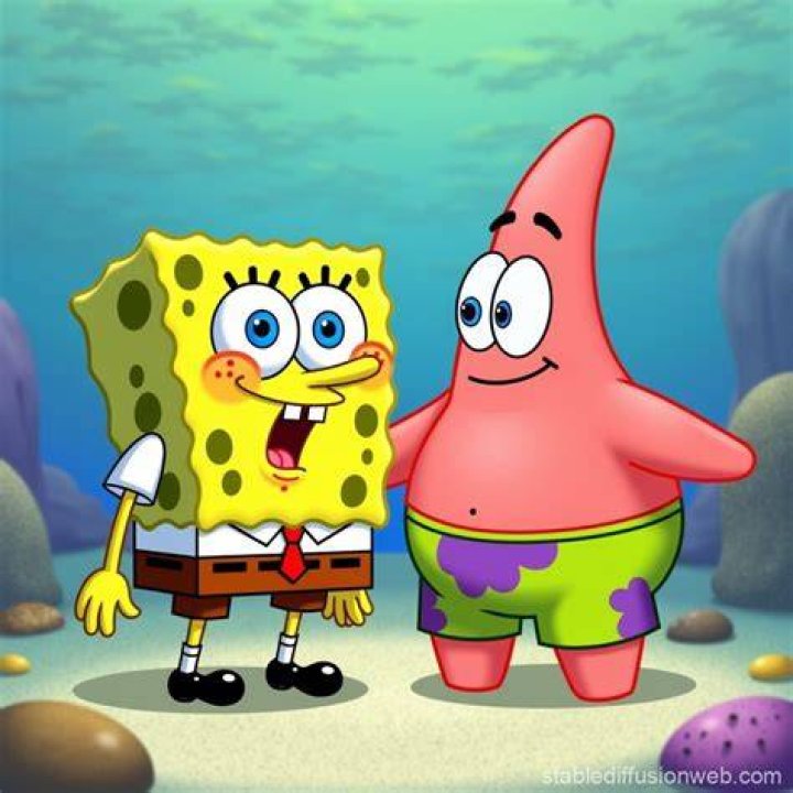 Spongebob and Patrick in Spongebob Squarepants