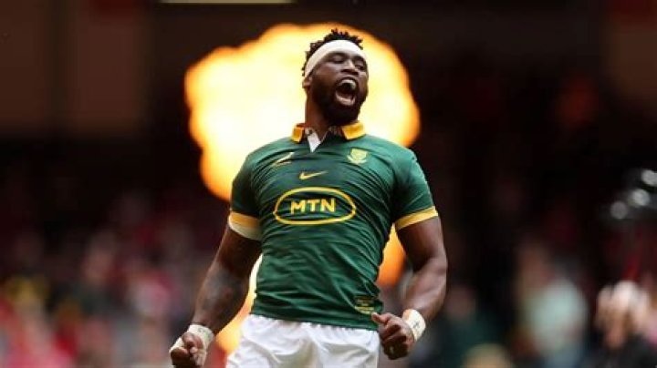 Springboks captain Siya Kolisi