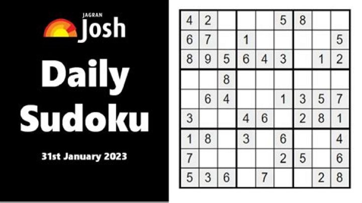 Sudoku of the day for Saturday, 7, 2020