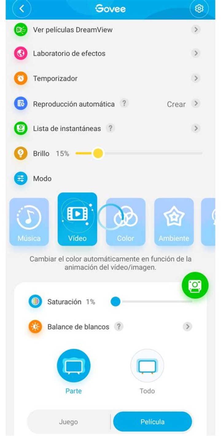 T2 lights not showing up "relative brightness" r/Govee