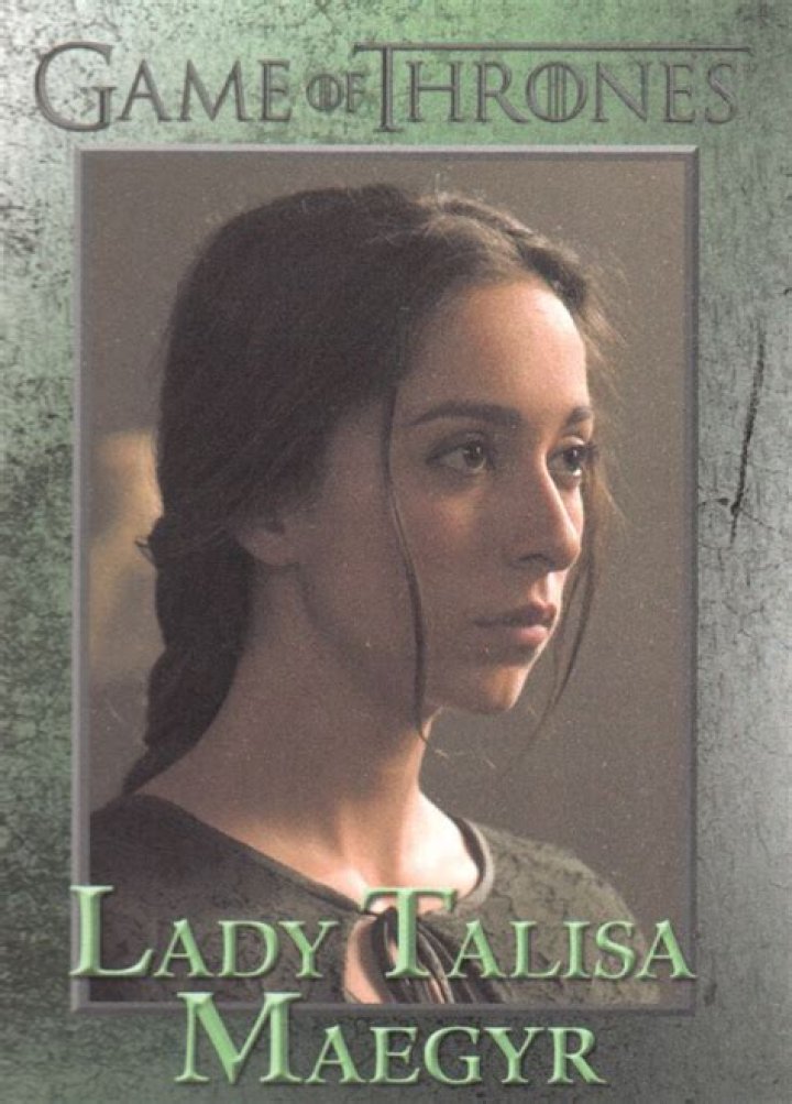 Talisa Maegyr dead at the Red Wedding in Game of Thrones.