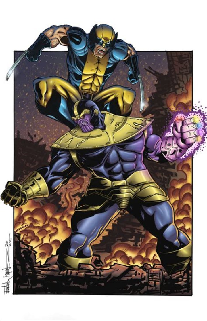 Thanos vs Wolverine