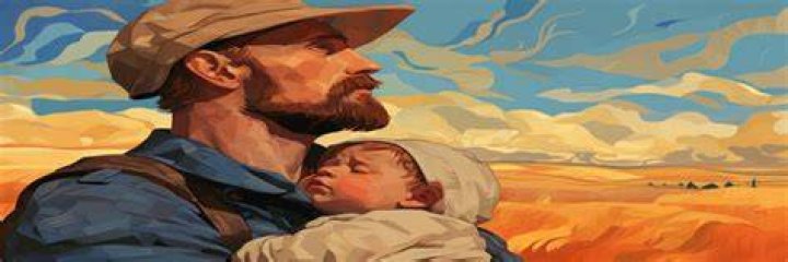 The artistic Father's Day picture The artistic Father's Day picture