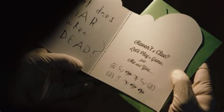 The Batman Card Riddle
