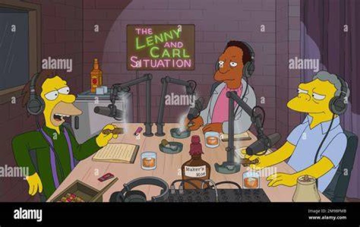 The Simpsons Lenny Carl gay clues