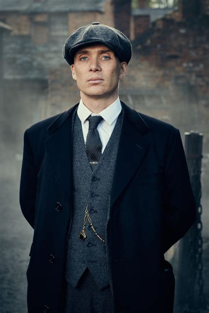 Thomas Shelby with his iconic haircut