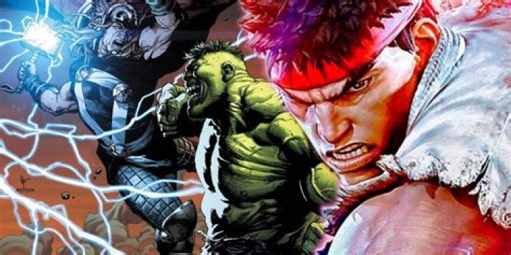 Thor and Hulk have entered Street Fighter.