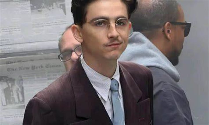 Timothee Chalamet during the promotion of Dune: Part Two at the Warner Bros. Pictures Studio presentation during CinemaCon at The Colosseum at Caesars Palace on 25 April 2023 in Las Vegas.