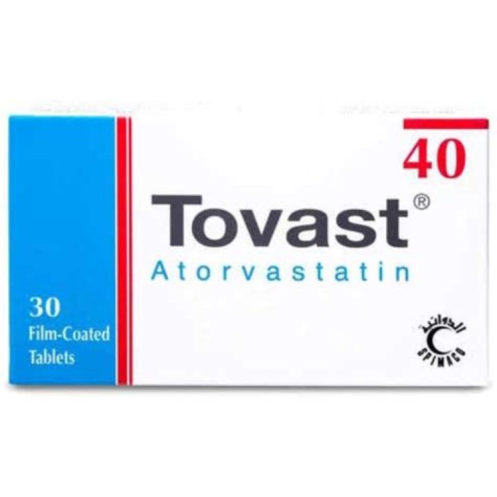 نشرة حبوب توفاست Tovast لعلاج زيادة الدهون في الدم
