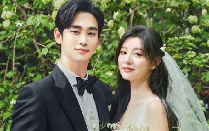 tvN unveils stunning wedding photos of Kim Soo Hyun and Kim Ji Won for