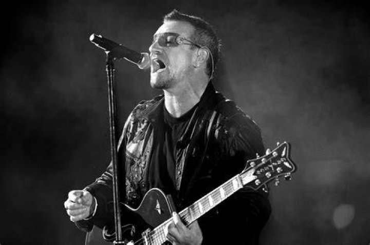 U2, Bono, The Edge, Larry Mullen Jr, Adam Clayton, 1988