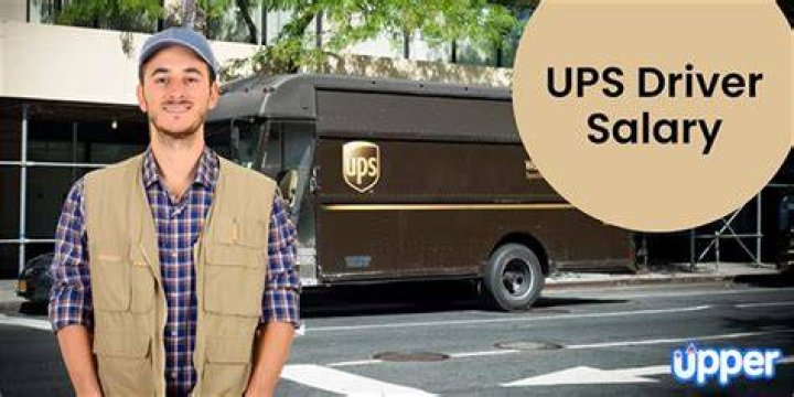 ups driver salary ups driver salary