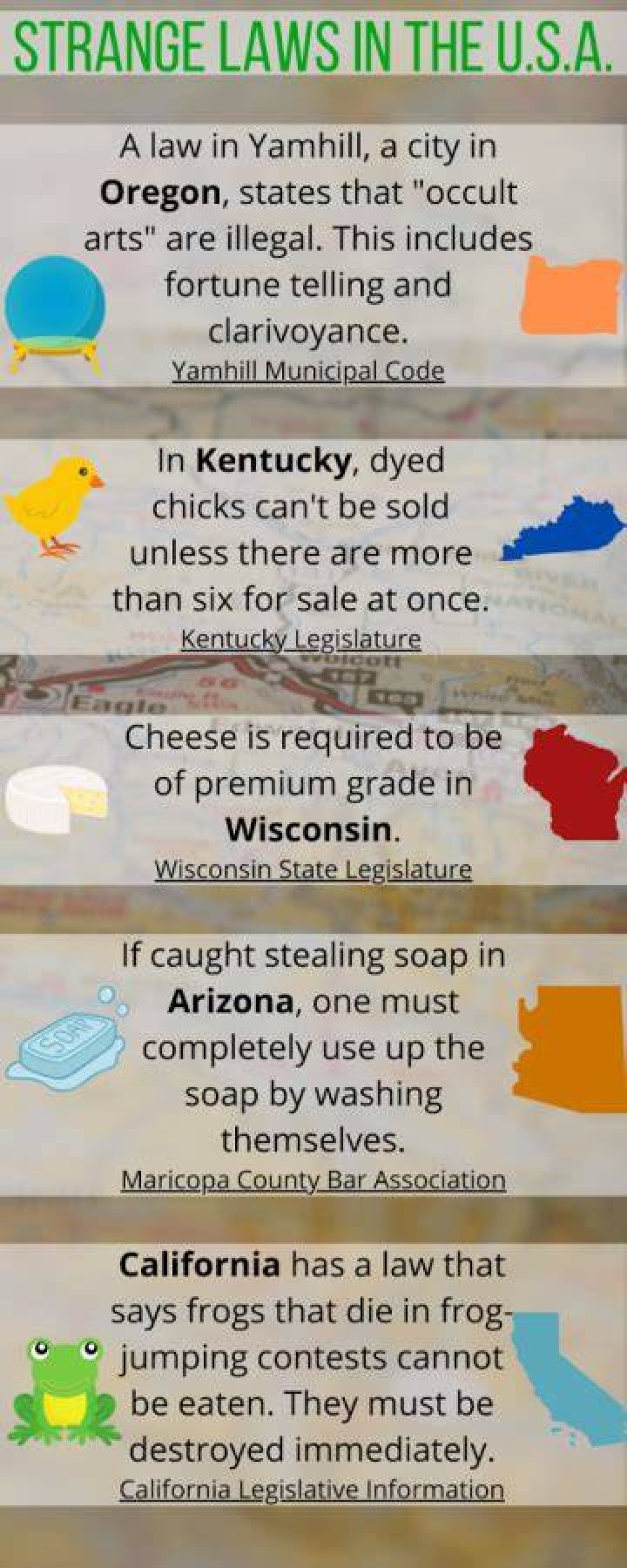 Weird US laws
