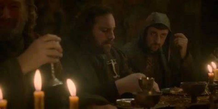 Wendel Manderly eating dinner at The Red Wedding