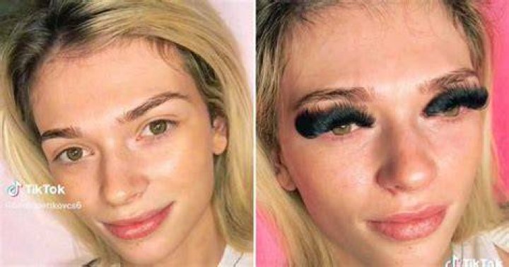 Wild lash extensions on TikTok