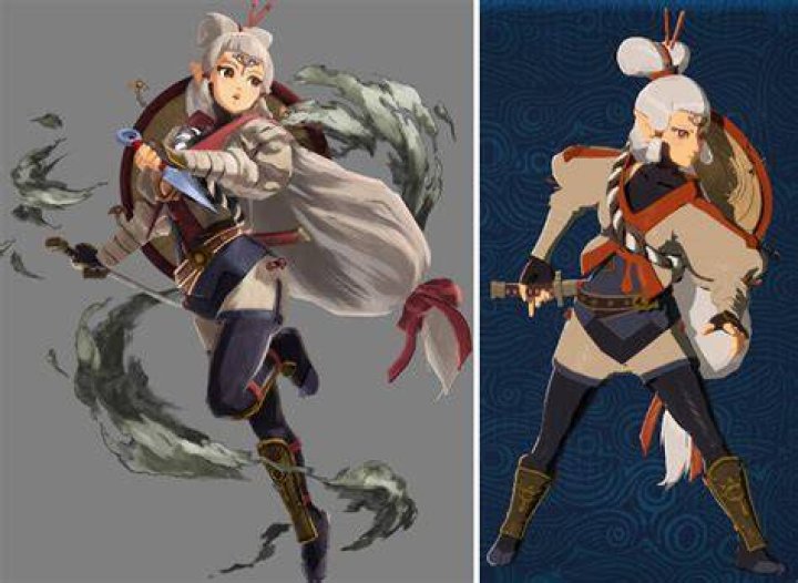Young Impa Hyrule Warriors Age of Calamity Breath of the Wild