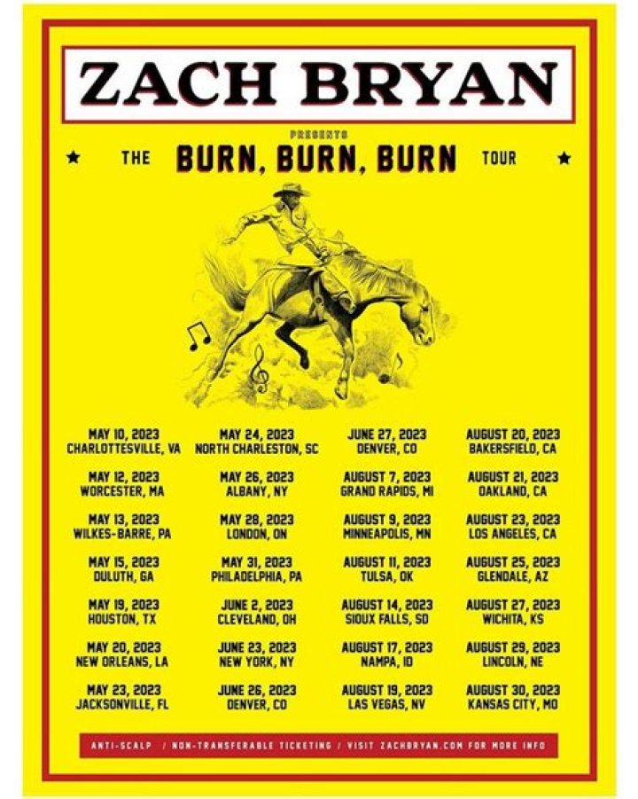 Zach Bryan Announces 2023 Tour Dates
